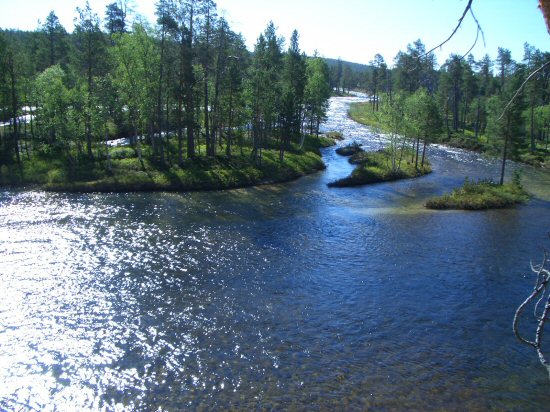 Maisema Urho Kekkosen kansallispuistosta