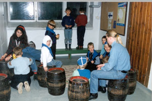 Kesäleirin leiriportti.