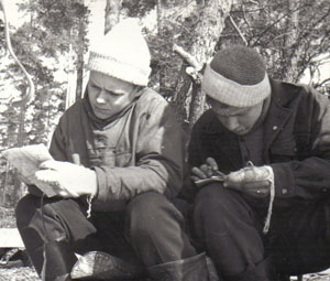 Toimintaa alkuaikoina.